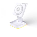 3 in 1 Wireless Charger Foldable Wireless Magnetic Stand