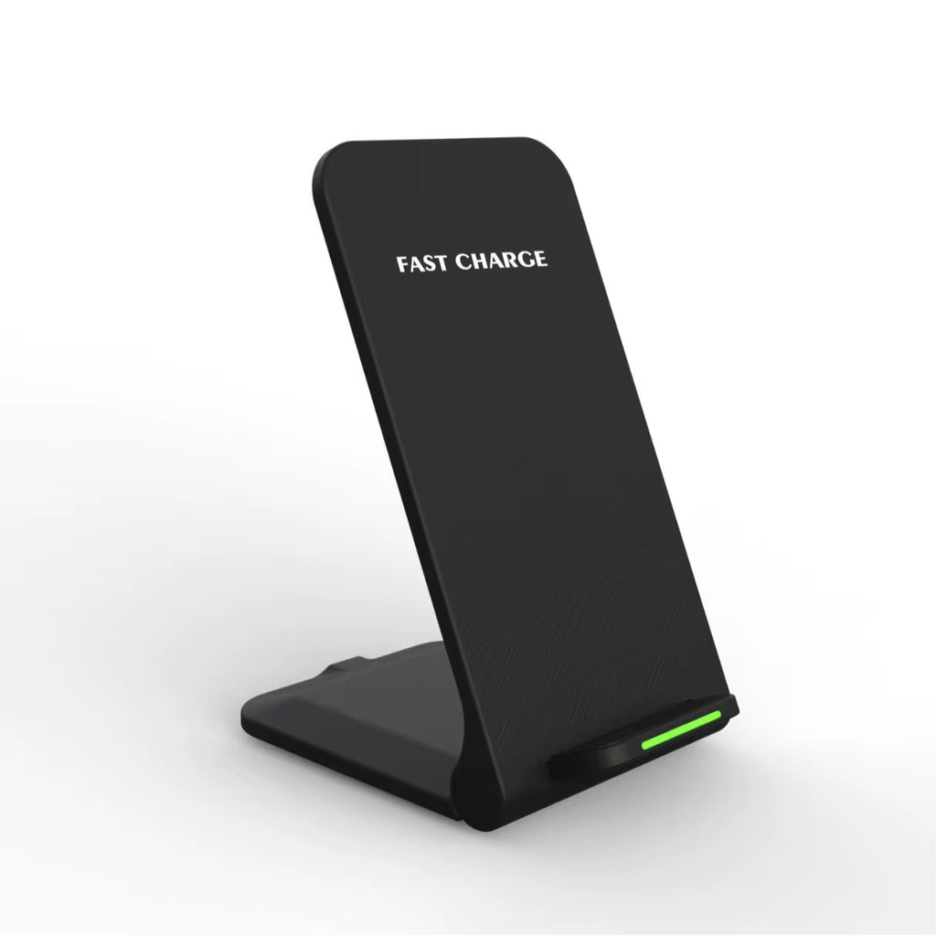 Foldable 15W Fast Wireless Charging Stand – Portable Phone Charging Station