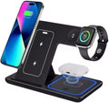 3-in-1 Wireless Charging Station with Led Light.