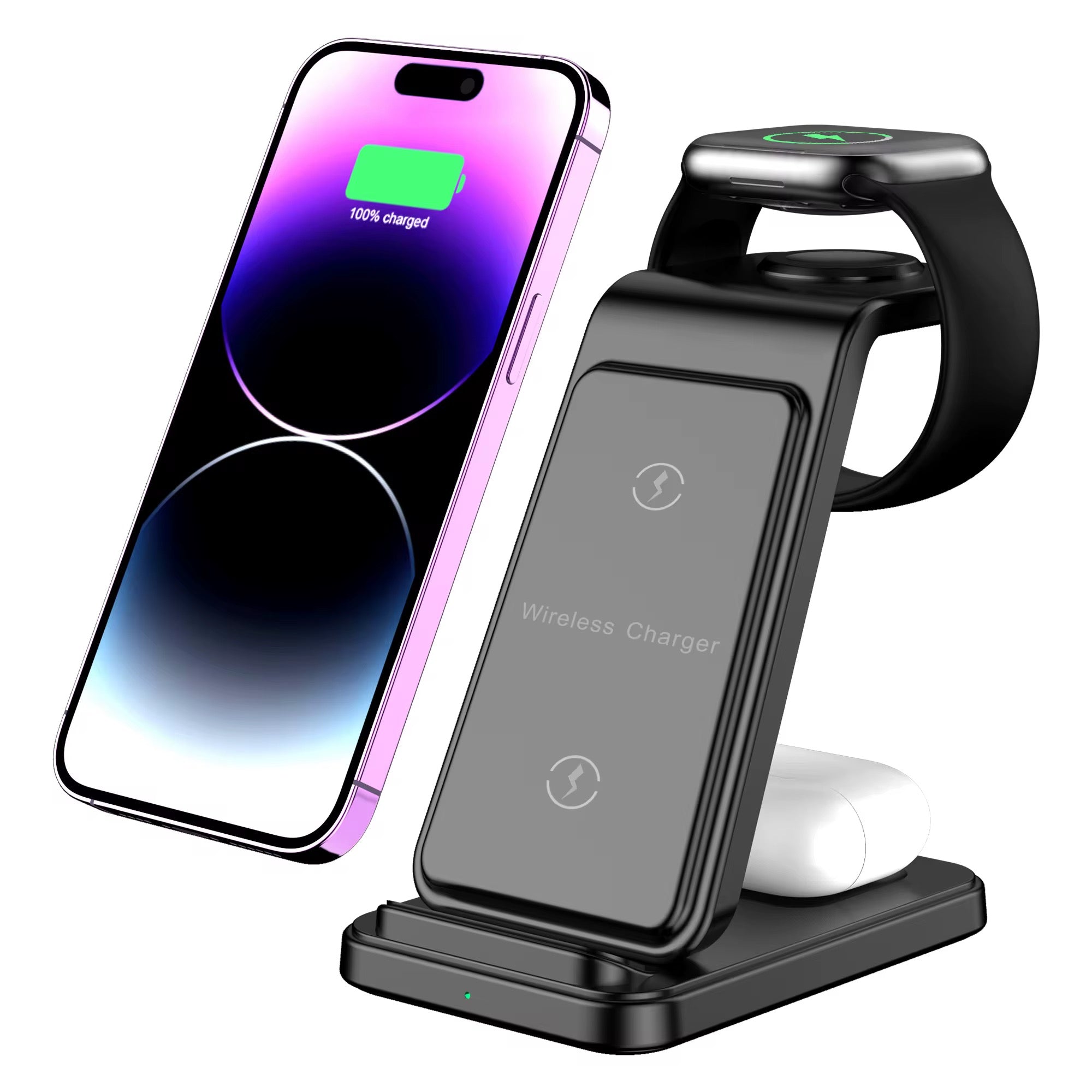 3-in-1 Wireless Charging Station.