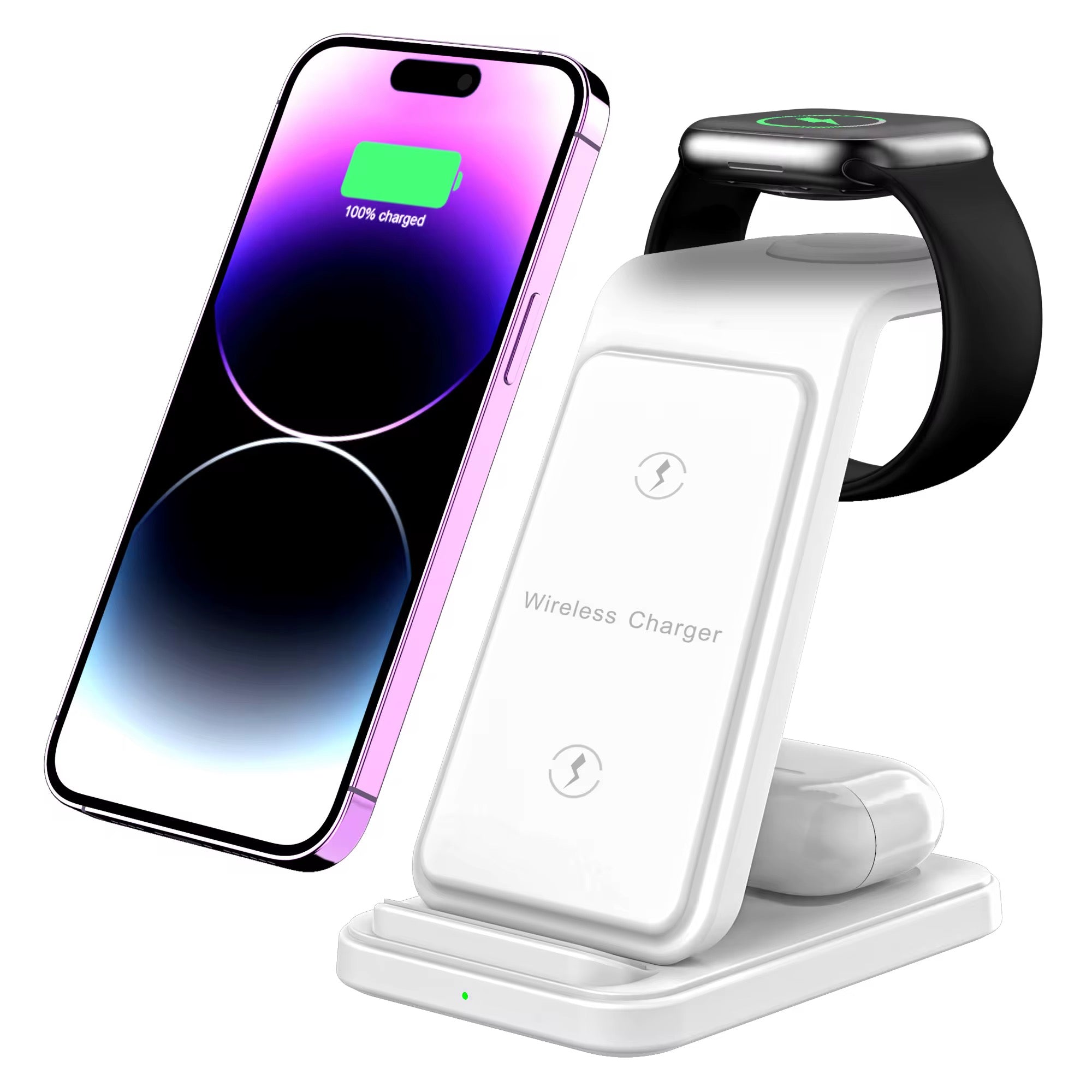 3-in-1 Wireless Charging Station.
