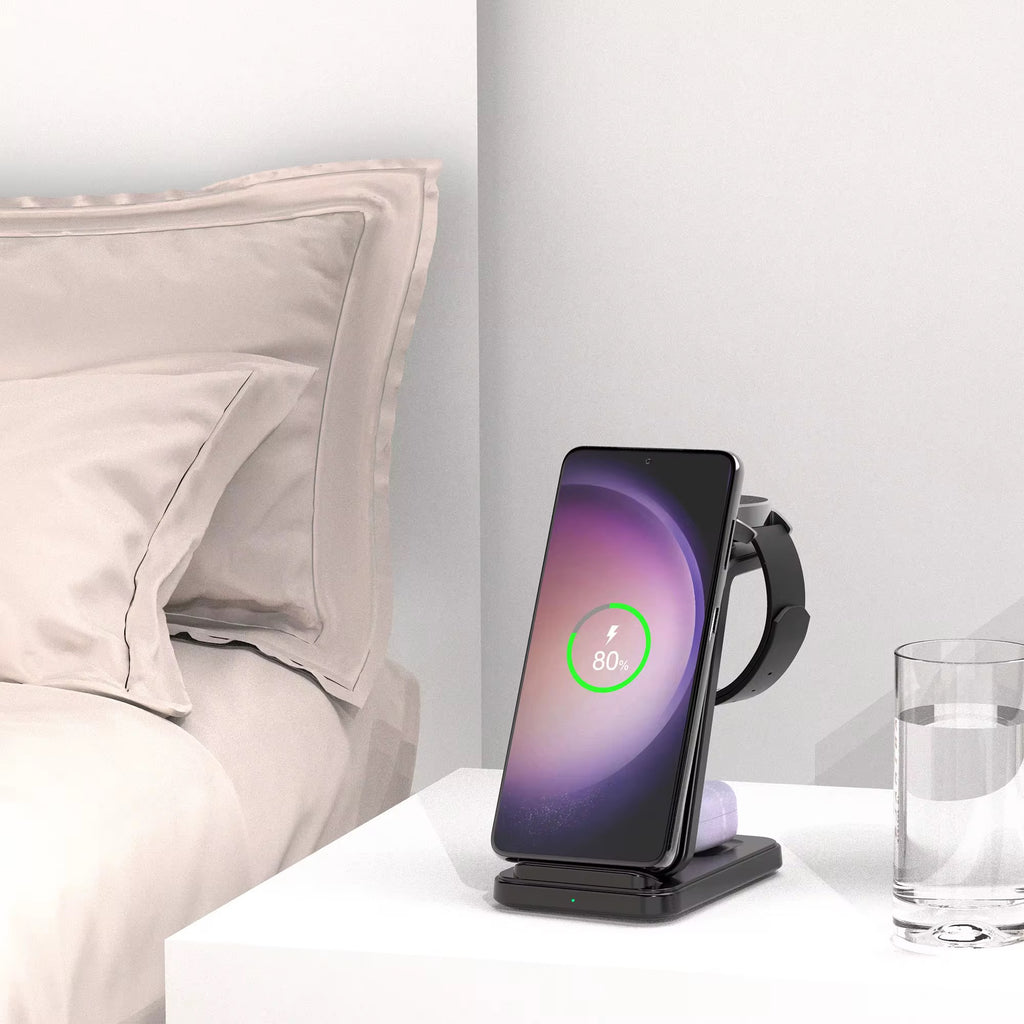3-in-1 Wireless Charging Station.