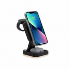 3 in 1 Wireless Charger Foldable Wireless Magnetic Stand
